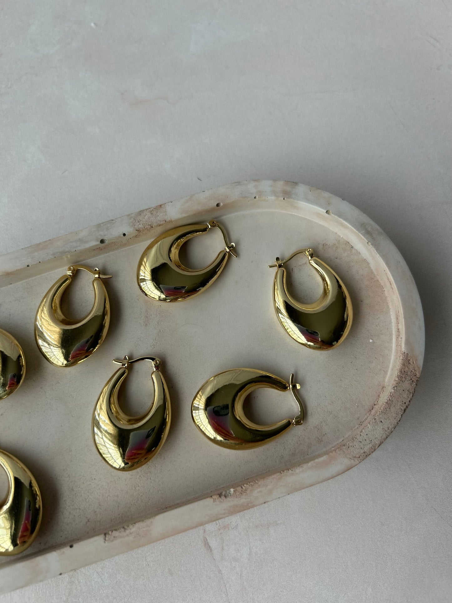 Basket Hoop Earring