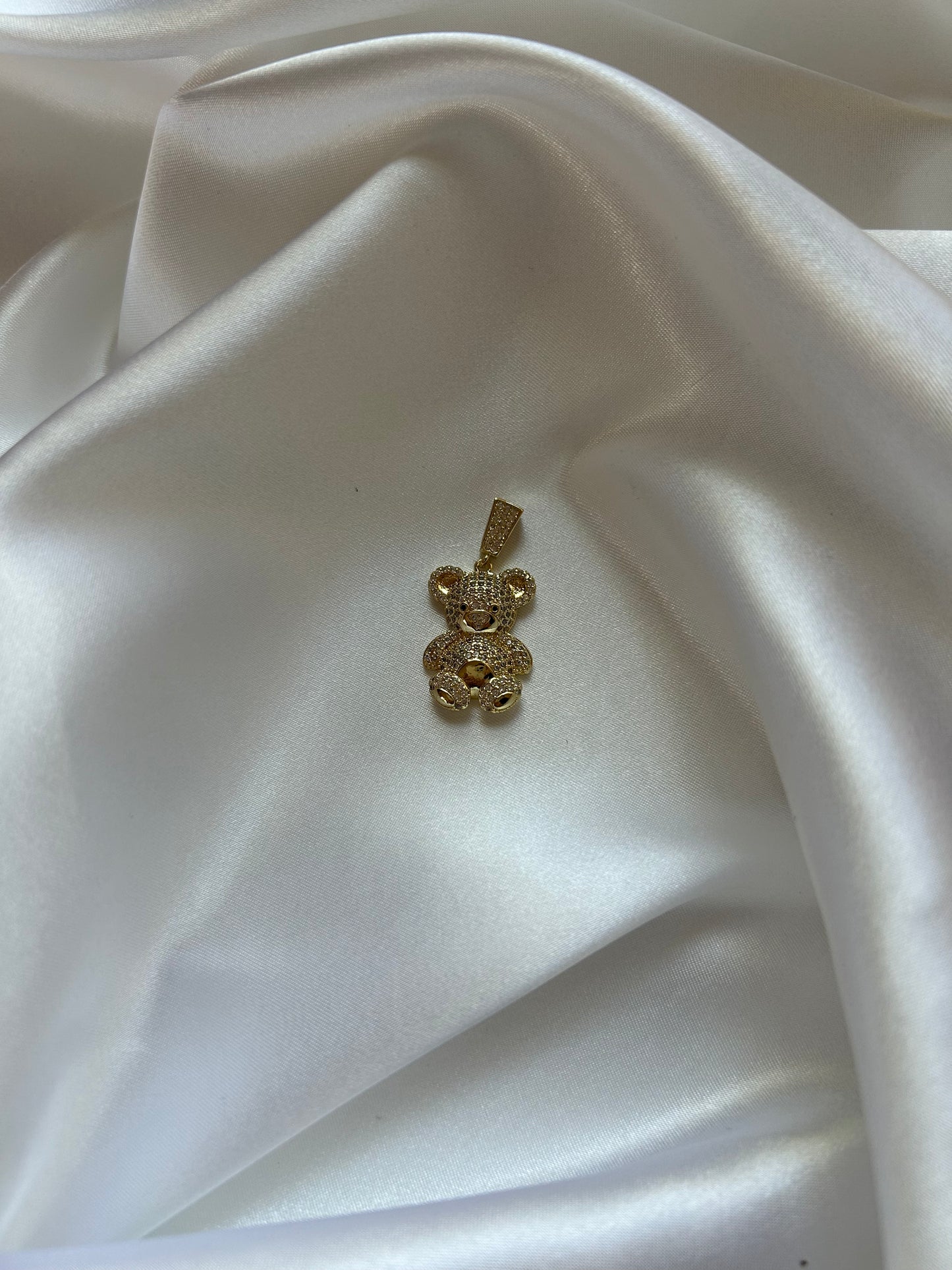 Teddy Bear iced Pendant