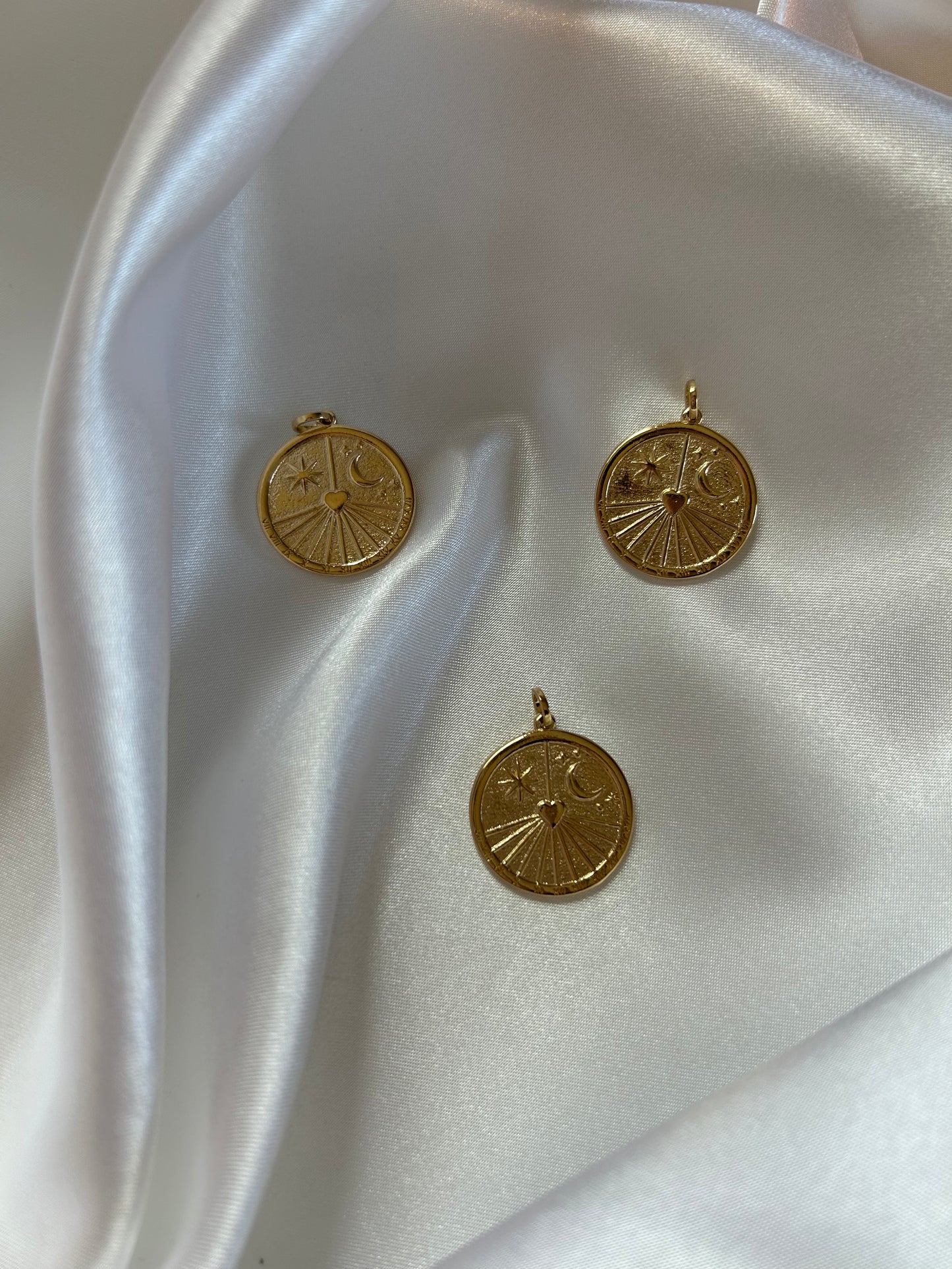 Dainty Sundial Pendant