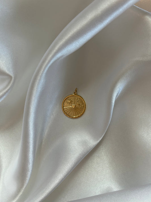 Dainty Sundial Pendant