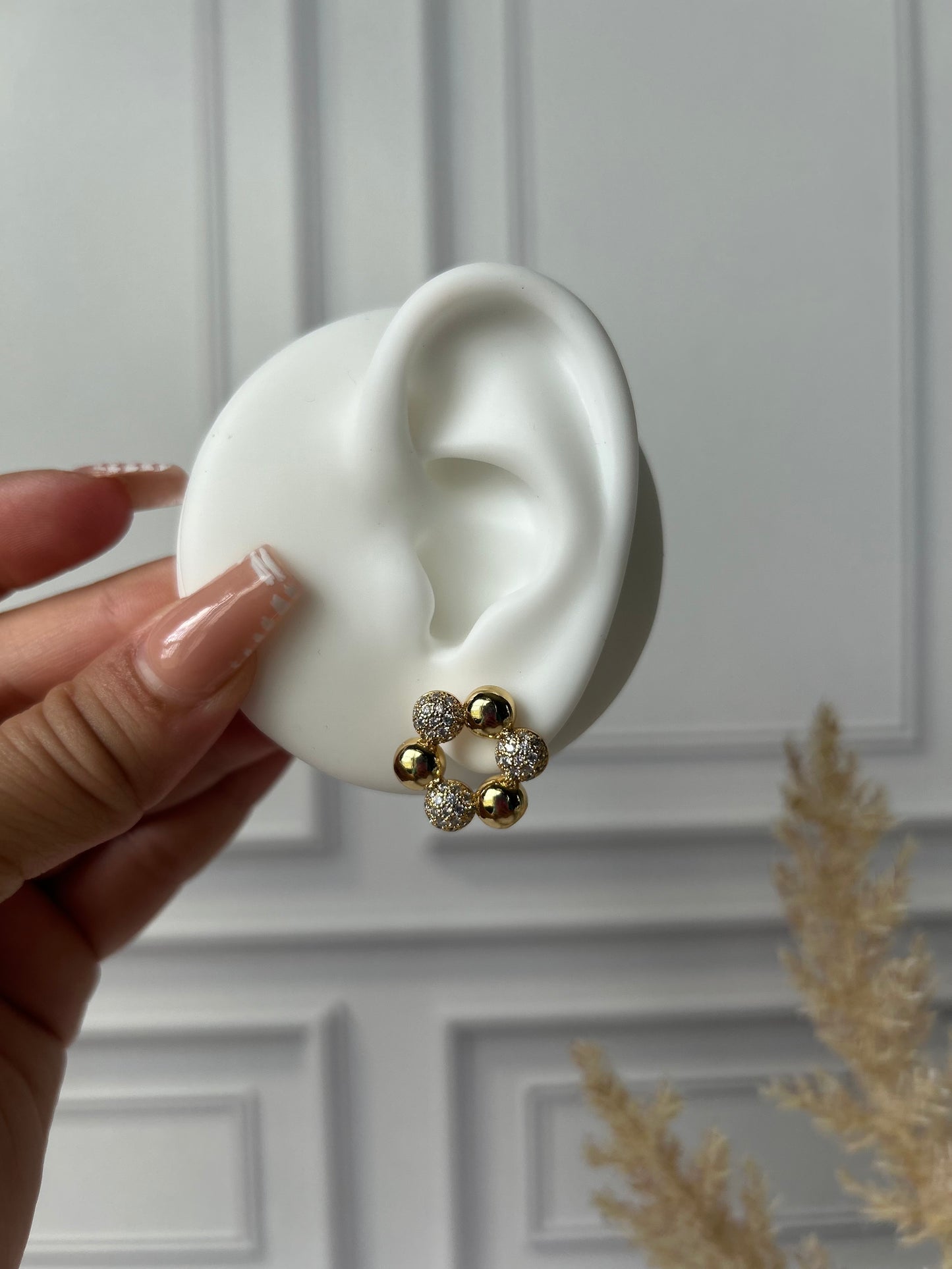 Iced Donut Earring