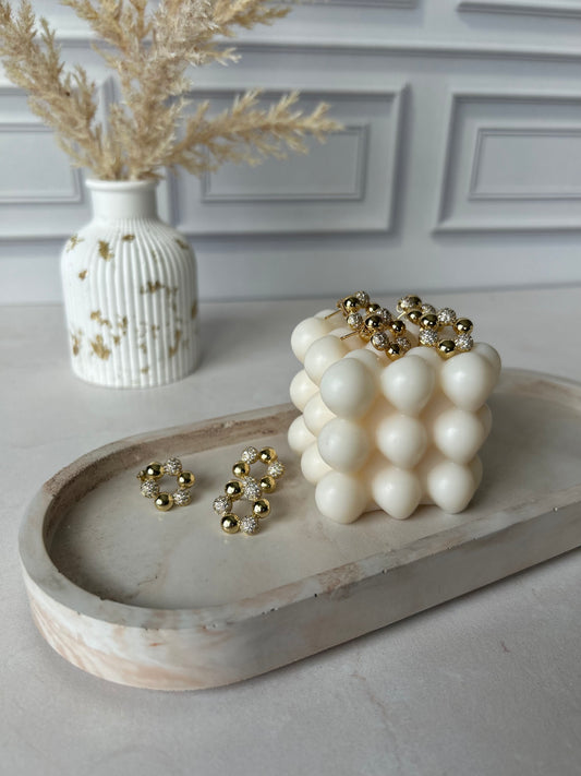 Iced Donut Earring