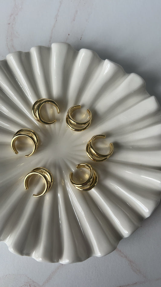 Triple Hoop Earcuff