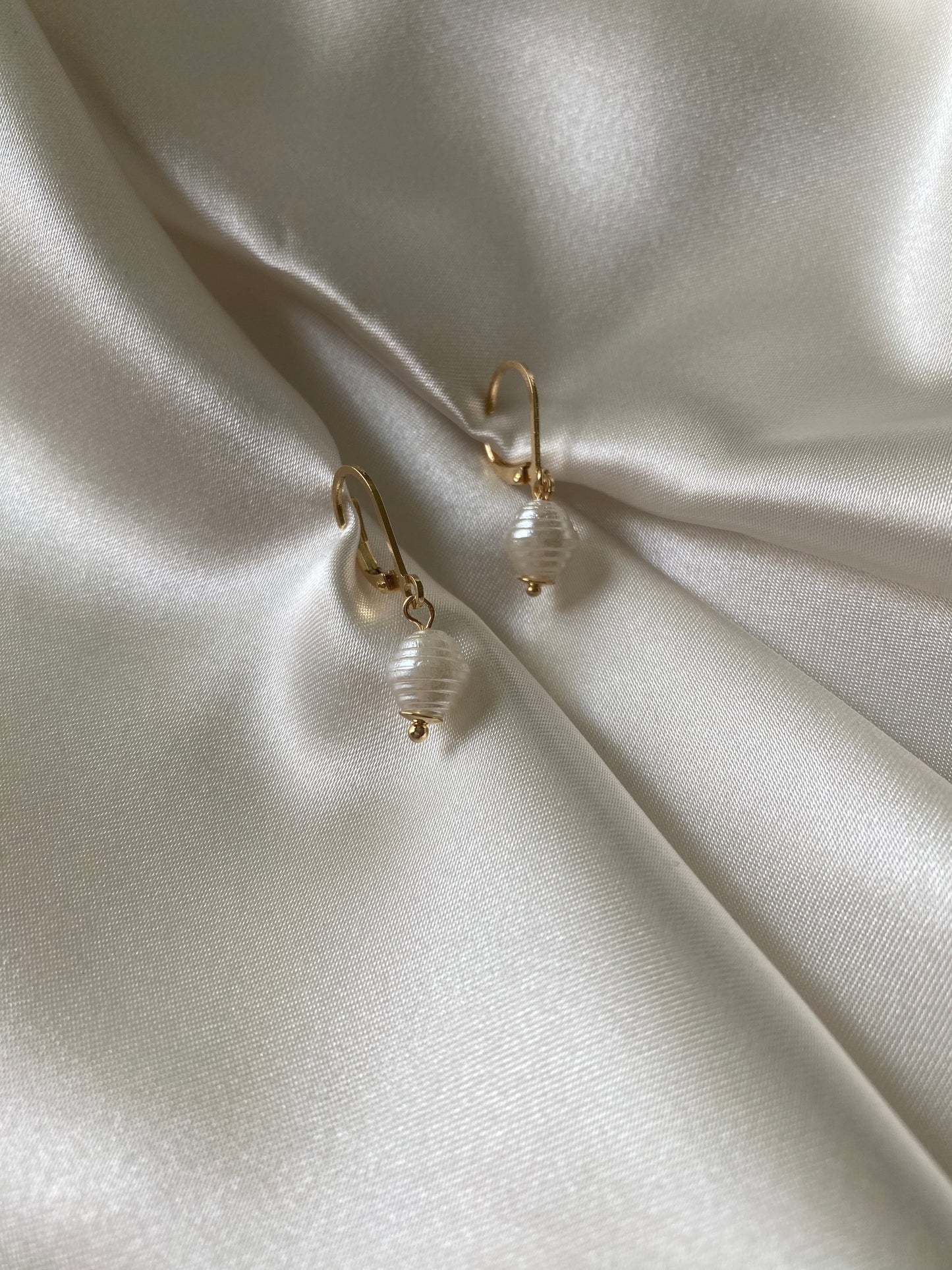 Pearl Dangle Drop Earrings