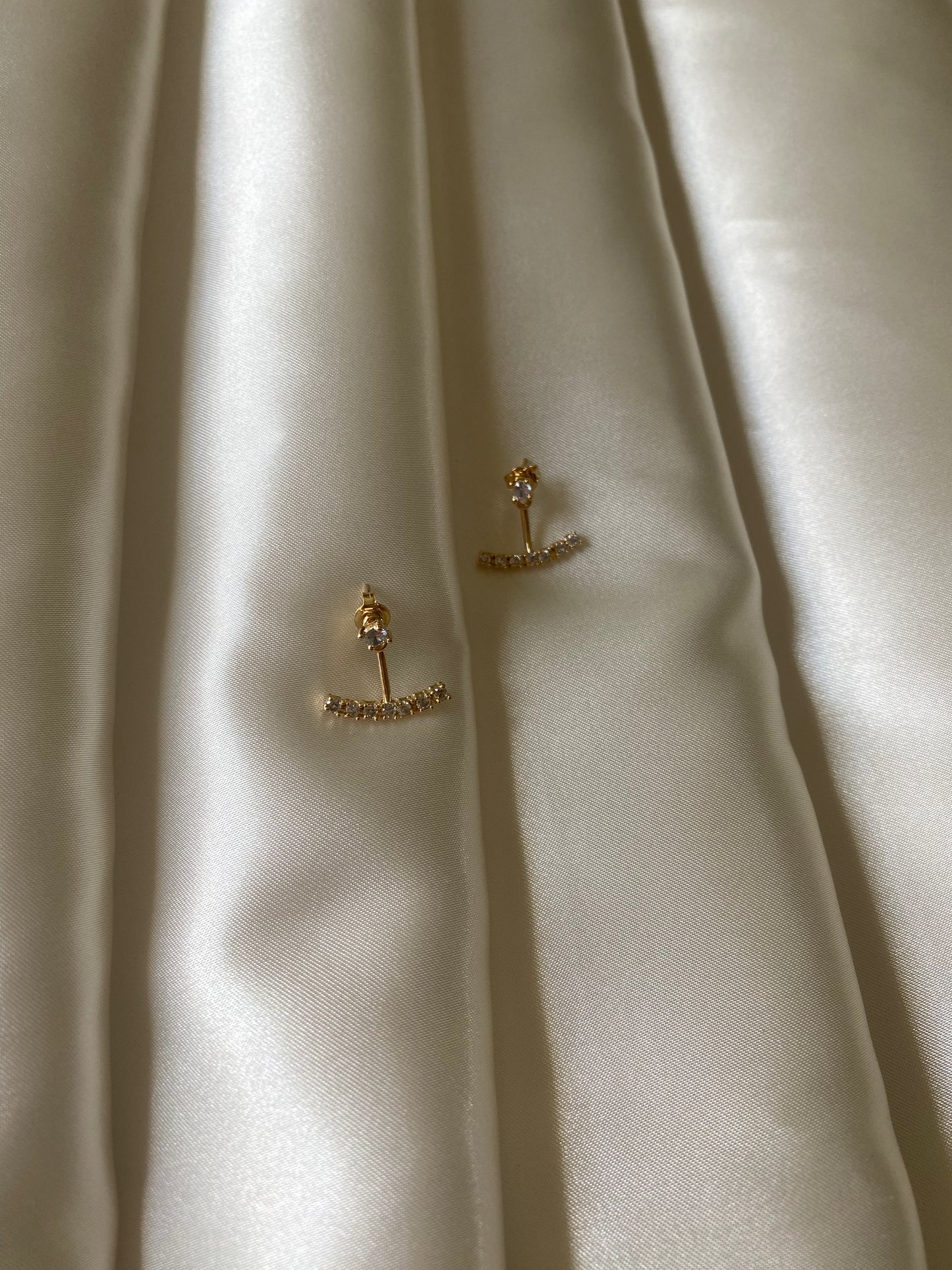 Martha Stud Jacket Earrings