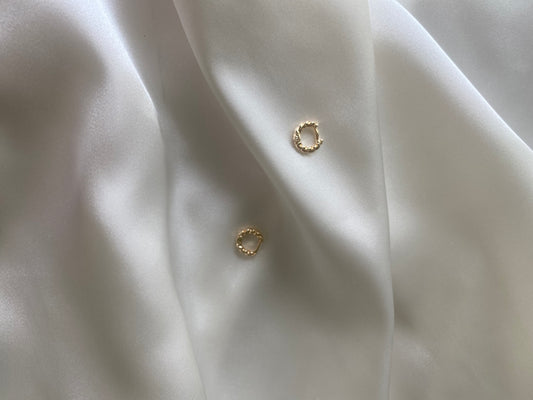 Mini Twisted Hoop Earrings