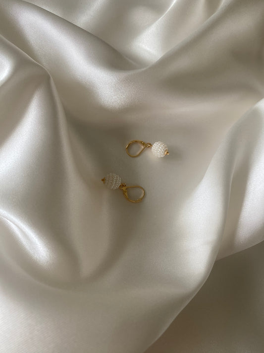 Elegant Pearl Drop Earrings
