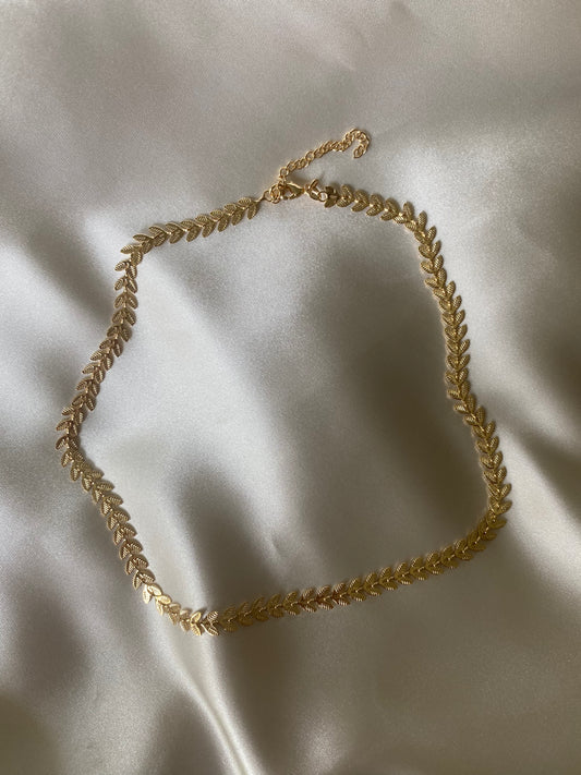 Leaf Link Necklace