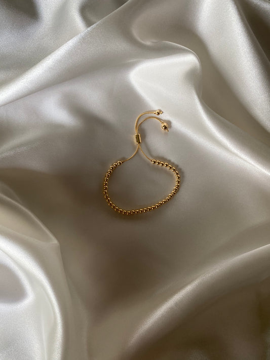 Ball adjustable bracelet