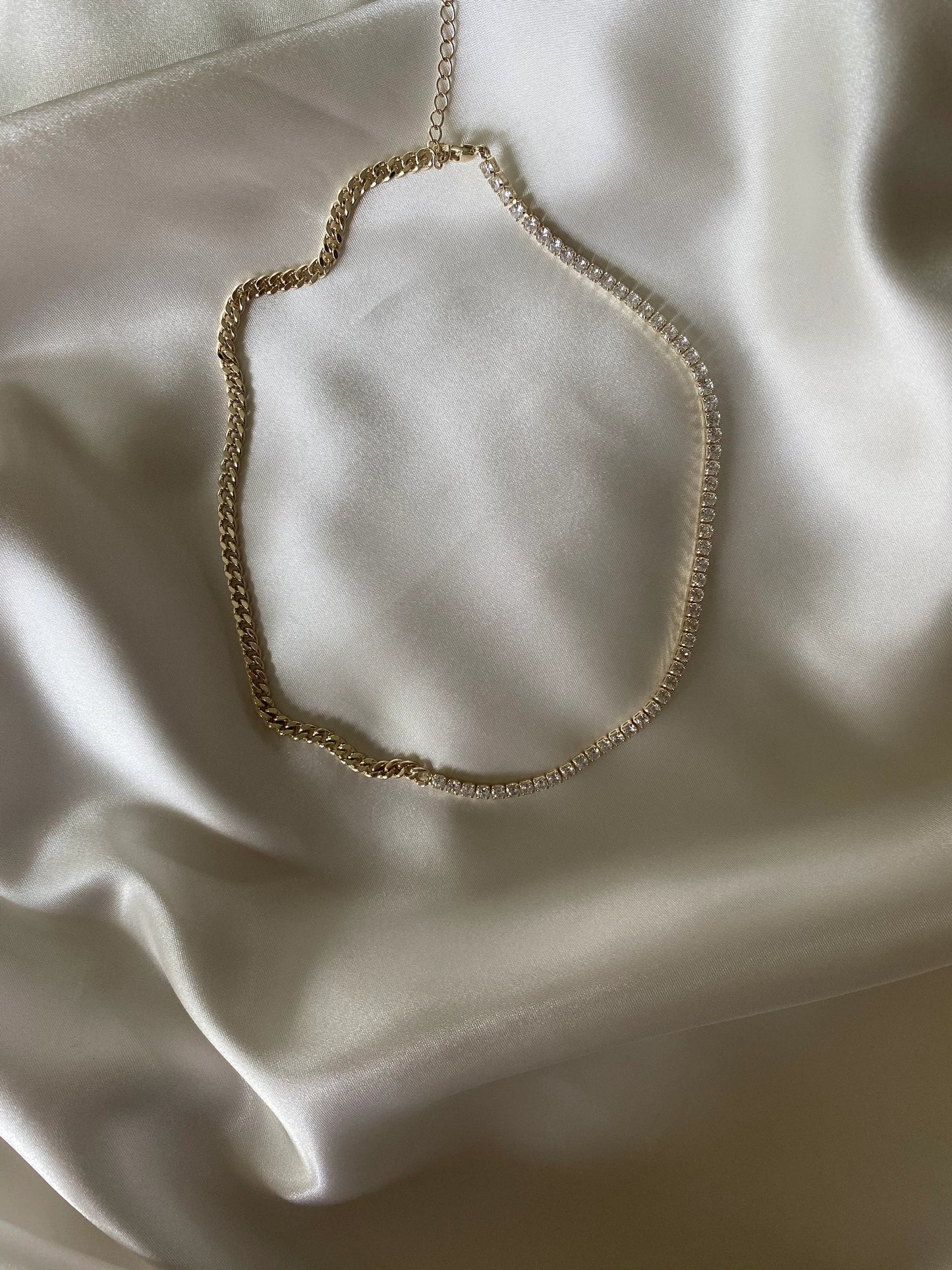 Tennis/Cuban necklace